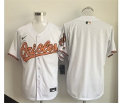 Men's Baltimore Orioles Blank White 2025 Limited Stitched Baseball Jersey Men's Baltimore Orioles Blank White 2025 Limited Stitched Baseball Jersey