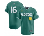 Men's Boston Red Sox #16 Jarren Duran Green 2025 City Connect Limited Stitched Baseball Jersey