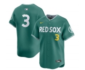 Men's Boston Red Sox #3 Ceddanne Rafaela Green 2025 City Connect Limited Stitched Baseball Jersey