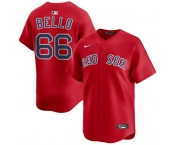 Men's Boston Red Sox #66 Brayan Bello Red 2024 Alternate Limited Stitched Baseball Jersey