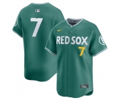 Men's Boston Red Sox #7 Masataka Yoshida Green 2025 City Connect Limited Stitched Baseball Jersey