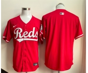 Men's Cincinnati Reds Blank Red Limited Stitched Baseball Jersey Men's Cincinnati Reds Blank Red Limited Stitched Baseball Jersey