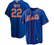 Men's New York Mets #22 Juan Soto Royal 2024 Cool Base Limited Stitched Baseball Jersey