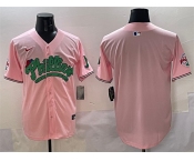 Men's Philadelphia Phillies Blank Pink Phanatic Limited Stitched Jersey
