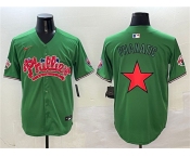 Men's Philadelphia Phillies Green Phanatic Limited Stitched Jersey