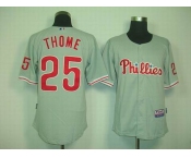 mlb jerseys philadelphia phillies #25 thome grey mlb jerseys philadelphia phillies #25 thome grey