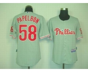 mlb jerseys philadelphia phillies #58 papelbon grey mlb jerseys philadelphia phillies #58 papelbon grey