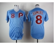 mlb jerseys philadelphia phillies #8 samuel blue[m&n][samuel]