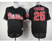 mlb jerseys philadephia phillies #25 thome black mlb jerseys philadephia phillies #25 thome black