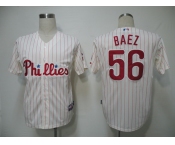 mlb jerseys philadephia phillies #56 baez cream(red strip) cool base mlb jerseys philadephia phillies #56 baez cream(red strip) cool base