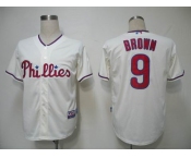 mlb jerseys philadephia phillies #9 brown cream(cool base) mlb jerseys philadephia phillies #9 brown cream(cool base)