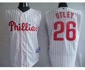 mlb jerseys philadephia phillis #26 chase utley (red strip) vest mlb jerseys philadephia phillis #26 chase utley (red strip) vest