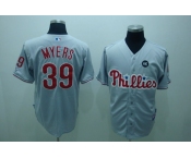 mlb philadelphia phillies #39 myers grey mlb philadelphia phillies #39 myers grey