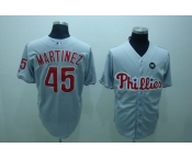 mlb philadelphia phillies #45 martinez grey mlb philadelphia phillies #45 martinez grey