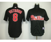 mlb philadelphia phillies #8 victorino black mlb philadelphia phillies #8 victorino black