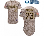 Men's Majestic Pittsburgh Pirates #73 Felipe Vazquez Authentic Camo Alternate Cool Base MLB Jersey Men's Majestic Pittsburgh Pirates #73 Felipe Vazquez Authentic Camo Alternate Cool Base MLB Jersey