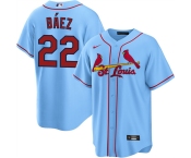 Men's St. Louis Cardinals #22 Joshua Báez Blue Cool Base Stitched Baseball Jersey Men's St. Louis Cardinals #22 Joshua Báez Blue Cool Base Stitched Baseball Jersey