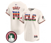 Men's Cleveland Guardians #14 Larry Doby Cream Mexico Vapor Premier Limited Stitched Baseball Jersey