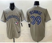 Men's Toronto Blue Jays #39 Trey Yesavage Grey Limited Jersey