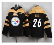 Nike Pittsburgh Steelers #26 Le'Veon Bell Black Player Pullover NFL Hoodie