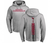Football Arizona Cardinals #1 Kyler Murray Ash Backer Pullover Hoodie