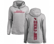 NFL Women's Nike Arizona Cardinals #86 Ricky Seals-Jones Ash Backer Pullover Hoodie