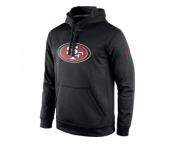 Men's San Francisco 49ers Nike Black KO Logo Essential Pullover Hoodie