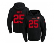 Nike San Francisco 49ers #25 Jimmie Ward Black Name & Number Pullover NFL Hoodie