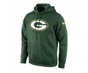 Green Bay Packers Nike Green KO Logo Essential Hoodie
