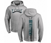 Nike Philadelphia Eagles #80 Jordan Matthews Ash Backer Pullover Hoodie