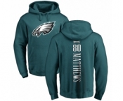 Nike Philadelphia Eagles #80 Jordan Matthews Green Backer Pullover Hoodie