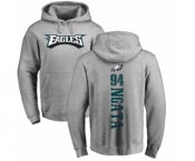 Nike Philadelphia Eagles #94 Haloti Ngata Ash Backer Pullover Hoodie