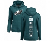 Women's Nike Philadelphia Eagles #80 Markus Wheaton Green Backer Pullover Hoodie