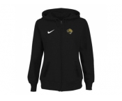 Women Jacksonville Jaguars Stadium Rally Full Zip Hoodie Black