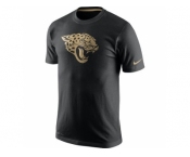 Men's Jacksonville Jaguars Nike Black Championship Drive Gold Collection Performance T-Shirt