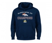 Denver Broncos Majestic Navy Super Bowl 50 Champions Beyond Victory Hoodie