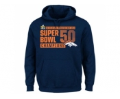 Denver Broncos Majestic Navy Super Bowl 50 Champions Winners Take VIII Hoodie