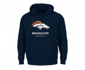 Denver Broncos Navy Blue Critical Victory Pullover Hoodie