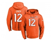Nike Denver Broncos #12 Paxton Lynch Orange Name & Number Pullover NFL Hoodie