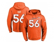 Nike Denver Broncos #56 Shane Ray Orange Name & Number Pullover NFL Hoodie
