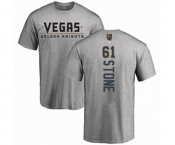 Hockey Vegas Golden Knights #61 Mark Stone Gray Backer T-Shirt