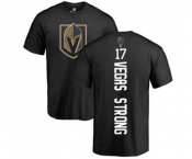 NHL Adidas Vegas Golden Knights #17 Vegas Strong Black Backer T-Shirt