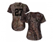 Women New York Yankees #27 Giancarlo Stanton Camo Realtree Collection Cool Base Stitched MLB Jersey Women New York Yankees #27 Giancarlo Stanton Camo Realtree Collection Cool Base Stitched MLB Jersey