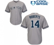 Youth Majestic New York Yankees #14 Brian Roberts Authentic Grey Road MLB Jersey Youth Majestic New York Yankees #14 Brian Roberts Authentic Grey Road MLB Jersey
