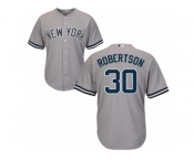 Youth Majestic New York Yankees #30 David Robertson Replica Grey Road MLB Jersey Youth Majestic New York Yankees #30 David Robertson Replica Grey Road MLB Jersey