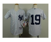 Youth mlb jerseys new york yankees #19 white(black strip) Youth mlb jerseys new york yankees #19 white(black strip)