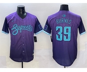 Men's Arizona Diamondbacks #39 Corbin Burnes Purple 2025 City Connect Limited Stitched Baseball Jersey
