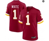 Mens Washington Commanders #1 Rachaad White Nike 2026 Burgundy Vapor F.U.S.E.Limited Jersey Mens Washington Commanders #1 Rachaad White Nike 2026 Burgundy Vapor F.U.S.E.Limited Jersey