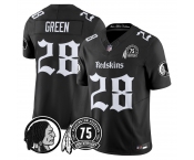 Men's Washington Commanders #28 Darrell Green 75TH Patch 2026 F.U.S.E. Hail Raiser Alternate Vapor Limited Stitched Football Jersey Men's Washington Commanders #28 Darrell Green 75TH Patch 2026 F.U.S.E. Hail Raiser Alternate Vapor Limited Stitched Football Jersey