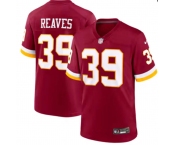 Mens Washington Commanders #39 Jeremy Reaves Nike 2026 Burgundy Vapor F.U.S.E.Limited Jersey Mens Washington Commanders #39 Jeremy Reaves Nike 2026 Burgundy Vapor F.U.S.E.Limited Jersey